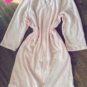 Charter Club Blush Swirl Pattern Robe